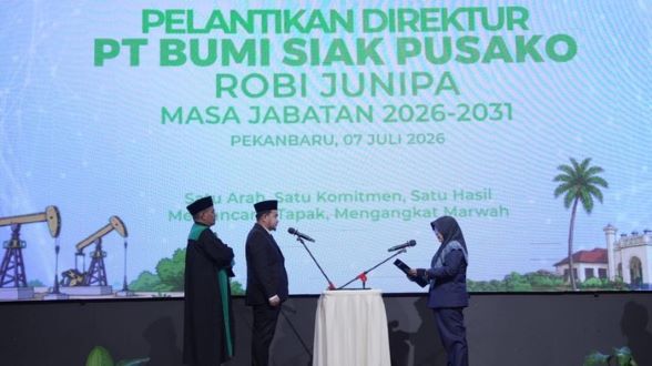 Lantik Direktur Baru BSP, Bupati Siak: Langsung Kerja, Tuntaskan Berbagai Persoalan